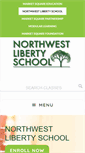 Mobile Screenshot of northwestlibertyschool.org